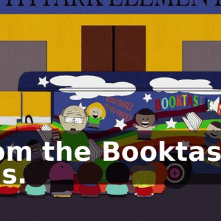 from the Booktastic Bus.