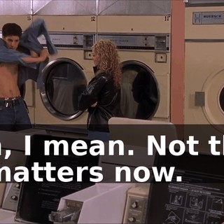 Um, I mean. Not that it matters now.