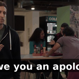 I owe you an apology.