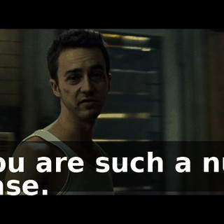 You are such a nut case.
