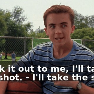 - kick it out to me, I'll take the shot. - I'll take the shot.