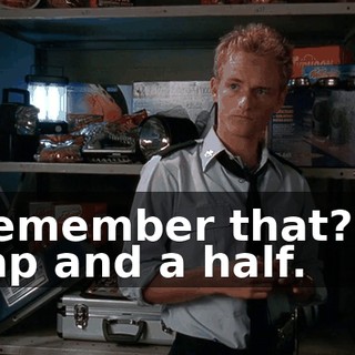 Remember that? A cap and a half.