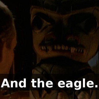 And the eagle.