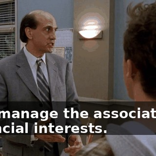 and manage the association's financial interests.