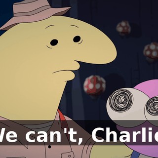 We can't, Charlie.