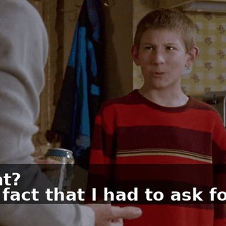 - What? - The fact that I had to ask for this