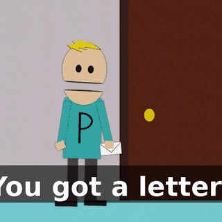 You got a letter!