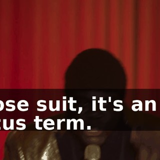 Goose suit, it's an old circus term.