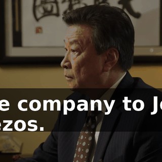 the company to Jeff Bezos.