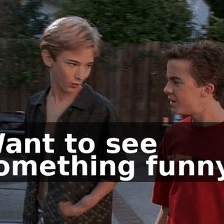 Want to see something funny?