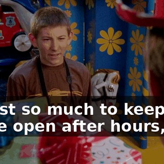 It cost so much to keep this place open after hours,