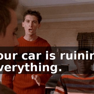 Your car is ruining everything.