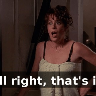 All right, that's it.