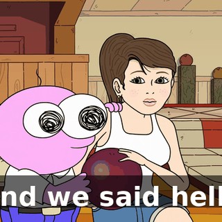 ♪ And we said hello ♪