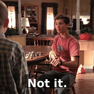 Not it.