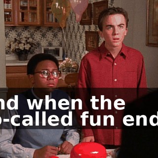 And when the so-called fun ends,