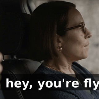 But, hey, you're flying.