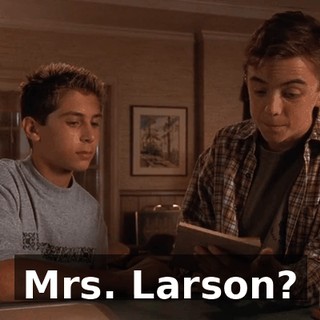 Mrs. Larson?
