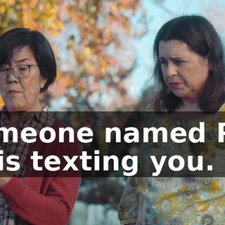 Someone named Ray H. is texting you.
