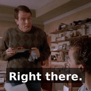 Right there.