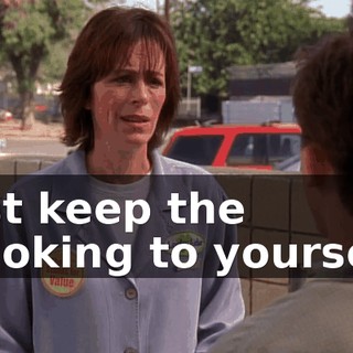 just keep the smoking to yourself.