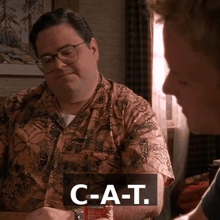 C-A-T.