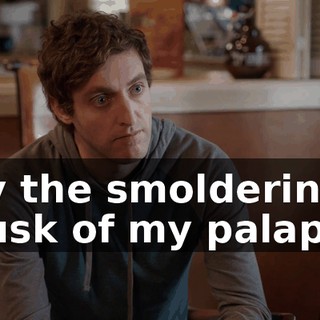 by the smoldering husk of my palapa,