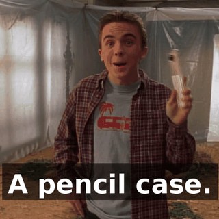 A pencil case.