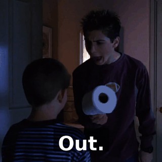 Out.