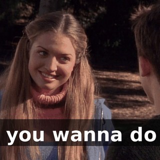 Do you wanna do it?