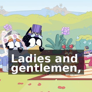 Ladies and gentlemen,
