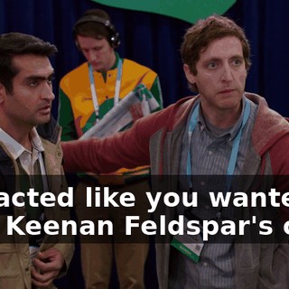 You acted like you wanted to take Keenan Feldspar's offer.