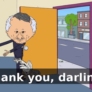Thank you, darling.
