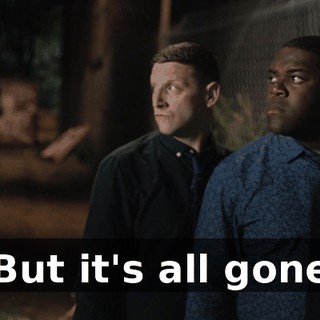 * But it's all gone *