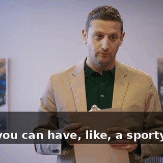 -Okay. -And you can have, like, a sporty look.