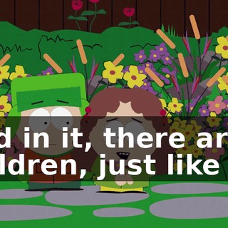 And in it, there are children, just like us.