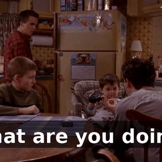 What are you doing?
