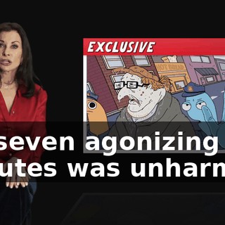 for seven agonizing minutes was unharmed,