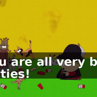 You are all very bad kitties!