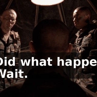 - Did what happen? - Wait.