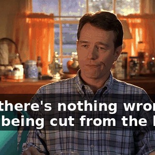And there's nothing wrong with being cut from the herd.