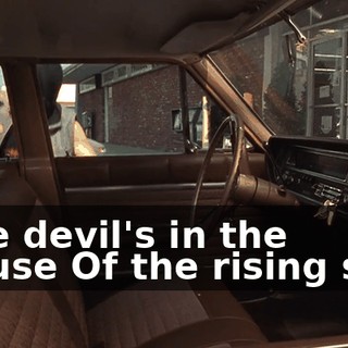 ♪ The devil's in the house Of the rising sun ♪