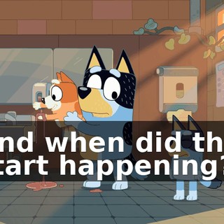 And when did this start happening?