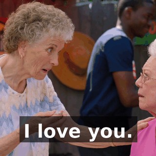 I love you.