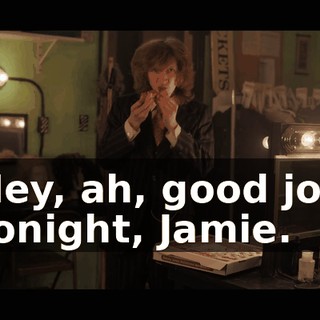 Hey, ah, good job tonight, Jamie.