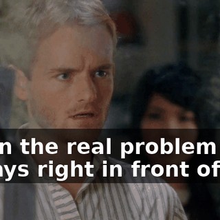 when the real problem was always right in front of me.