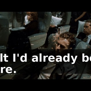 I felt I'd already been there.