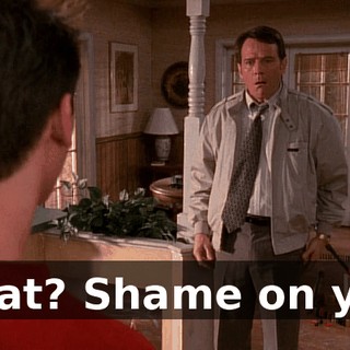 What? Shame on you.