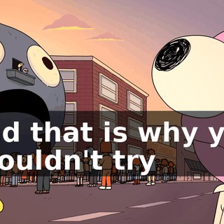 And that is why you shouldn't try