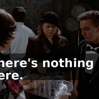 There's nothing in here.